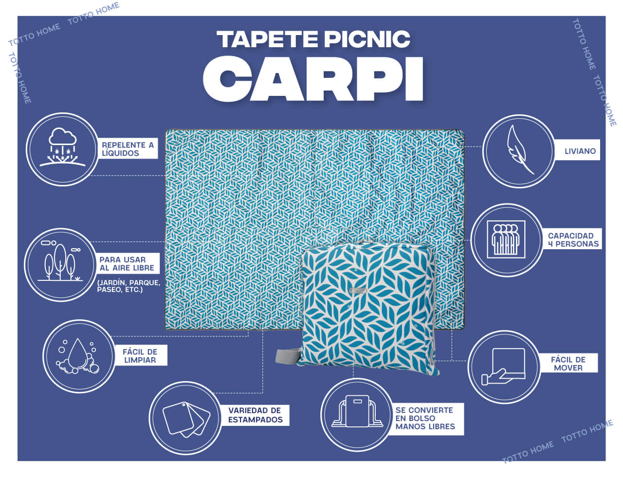 Tapete para Pcicnic