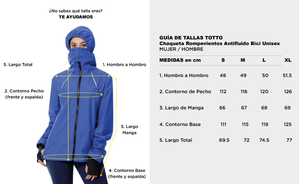 Chaqueta felxible