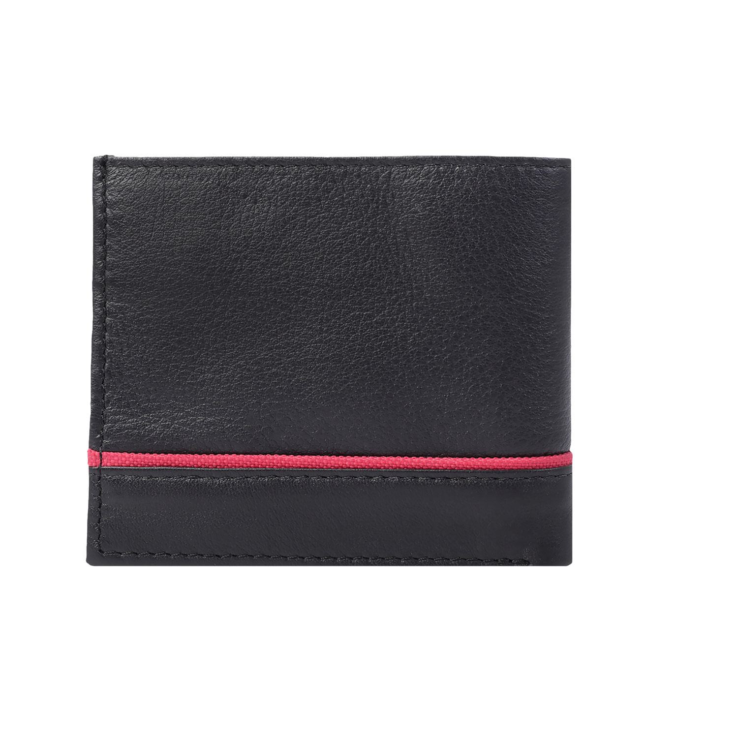 Billetera En Cuero Leder Con RFID Blocker Negra Hombre