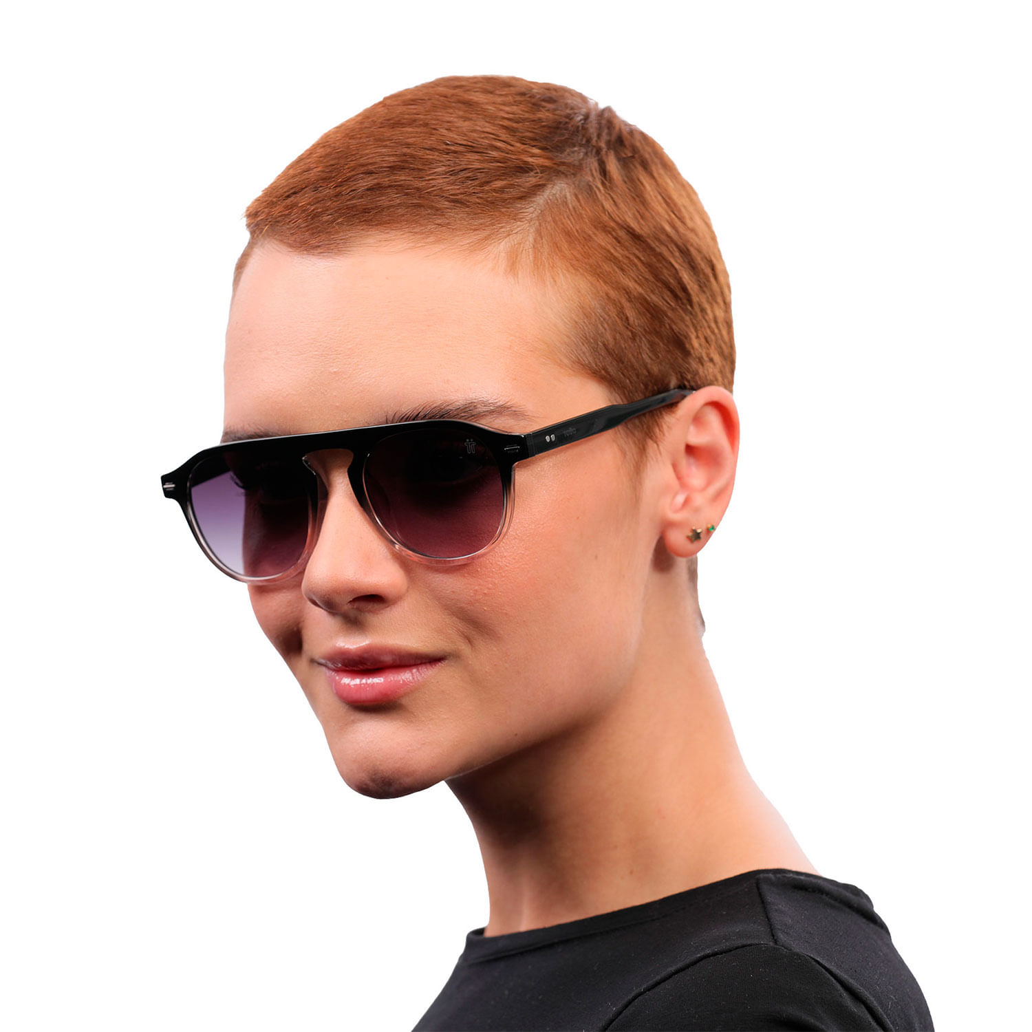 Gafas De Sol Para Mujer Eimy Uv400 Negra Totto Colombia