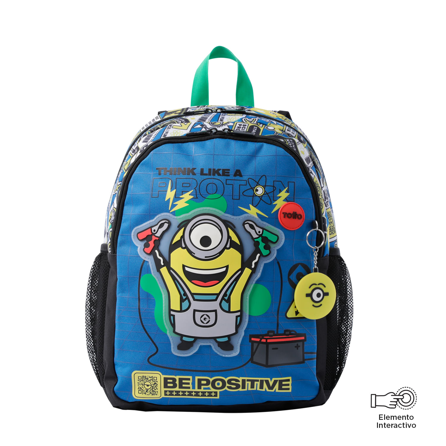 Morral para Niño Minions Chemical M Azul