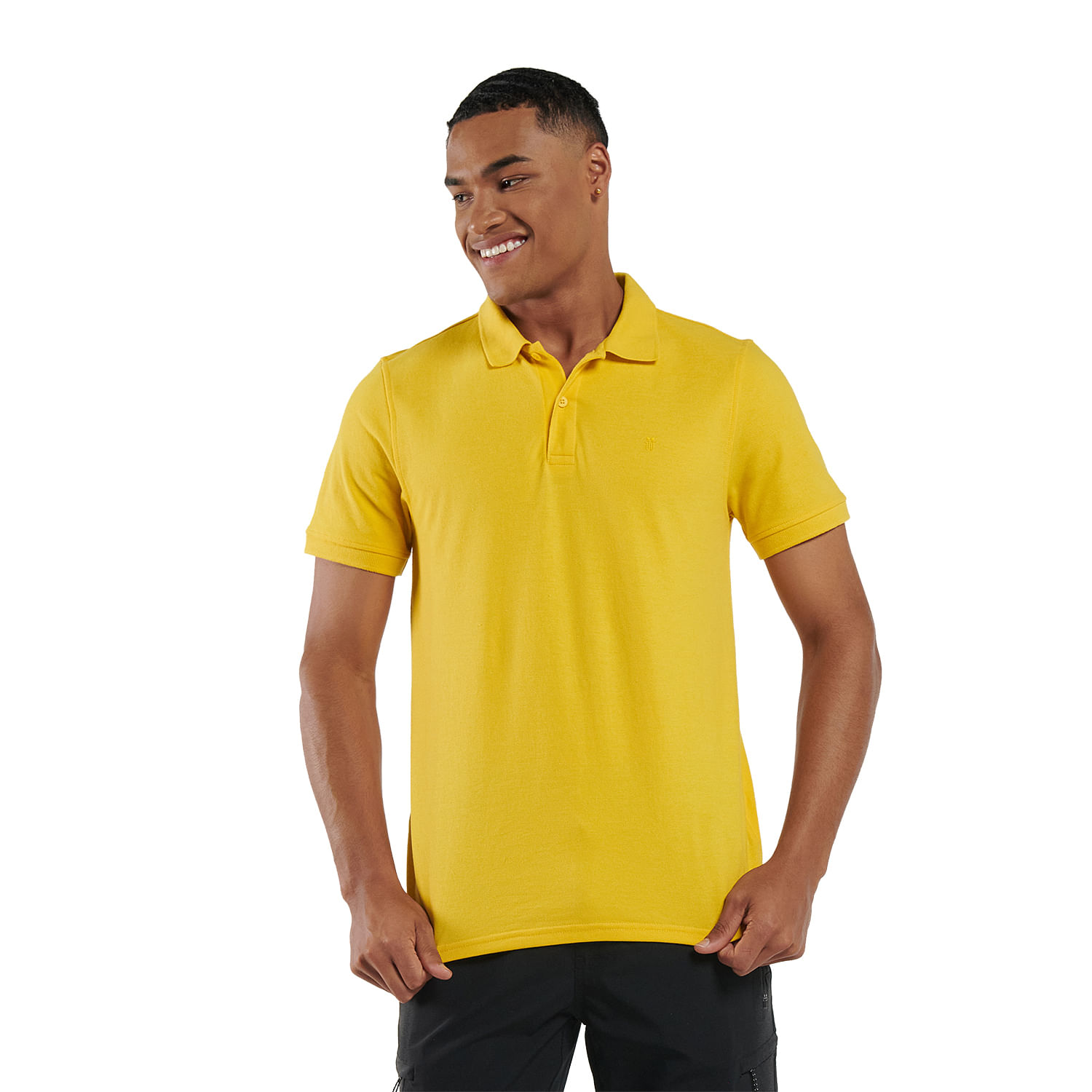Camiseta Polo Amarilla Hombre Spencer