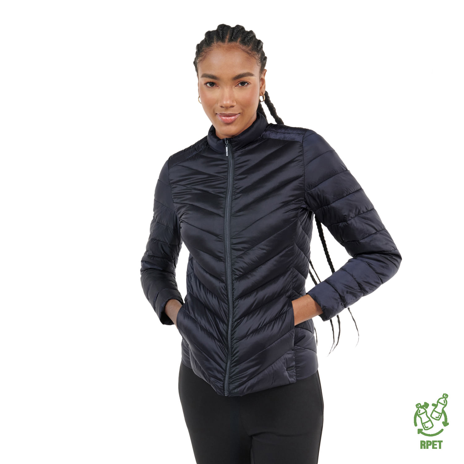 Chaquetas Antifluidos Chaqueta Negra Totto Chaquetas Para Dama