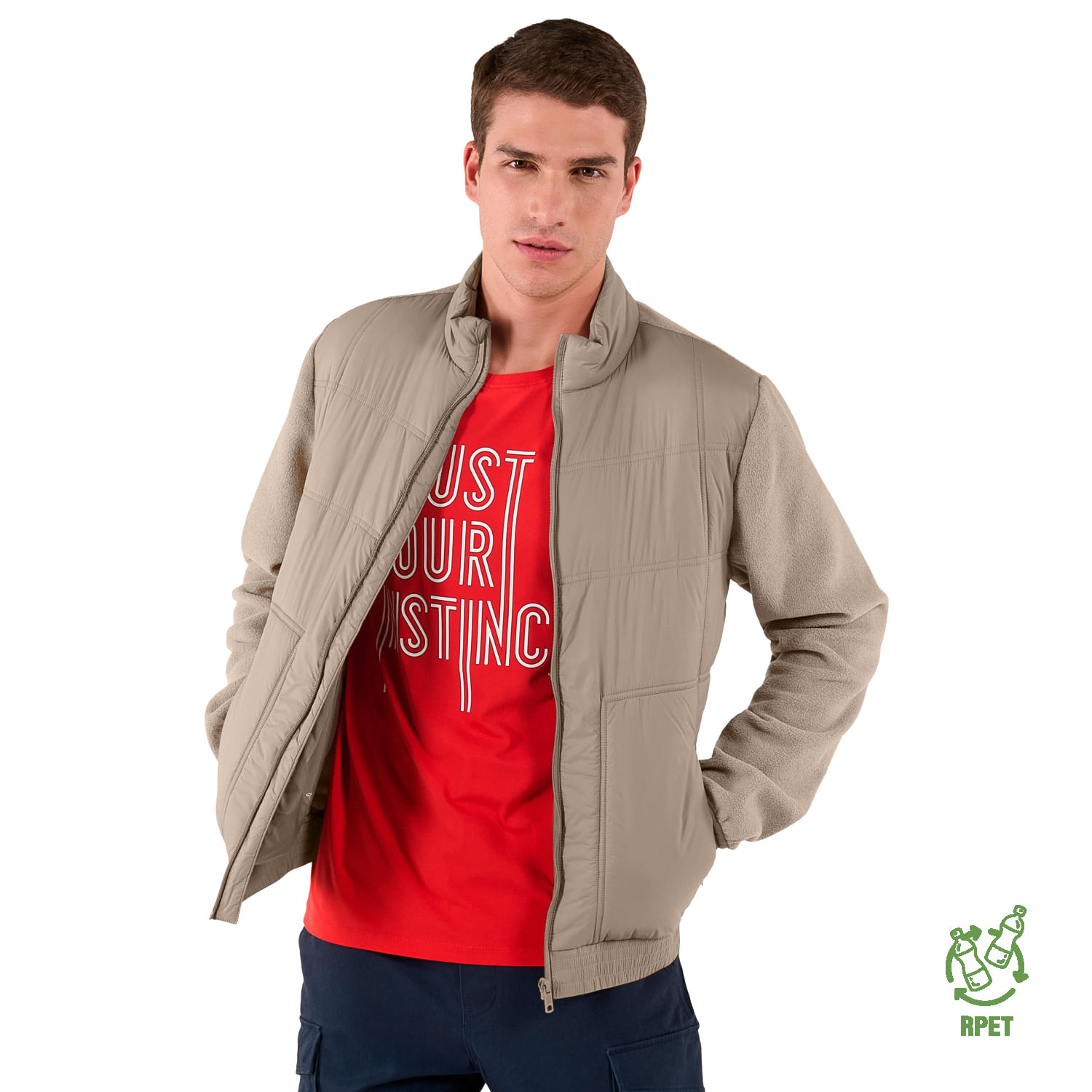 Chaquetas Acolchadas Chaqueta Rompevientos Totto Jacket Totto Loco