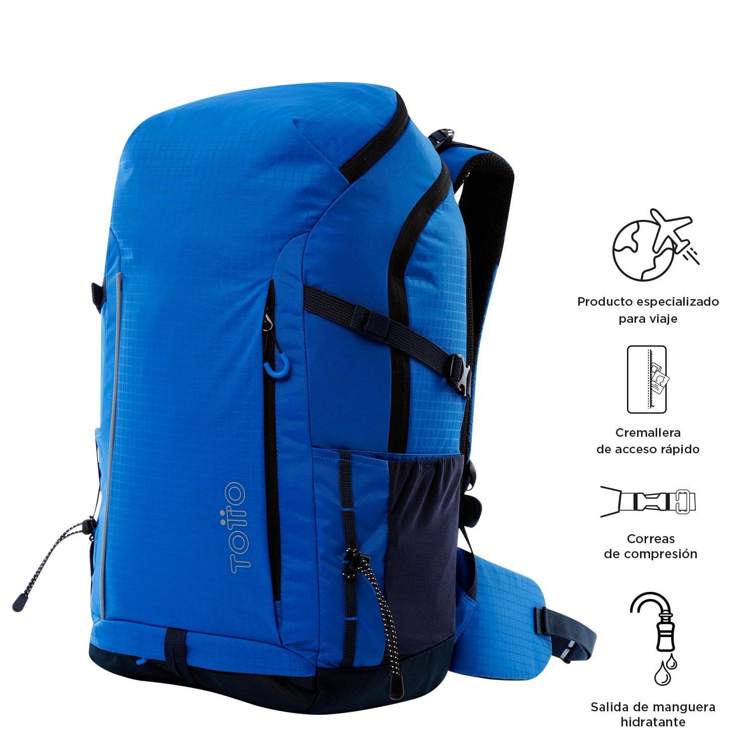 Mochila Bolso Camping Totto Mochila Escolar Morral Totto 90 Litros