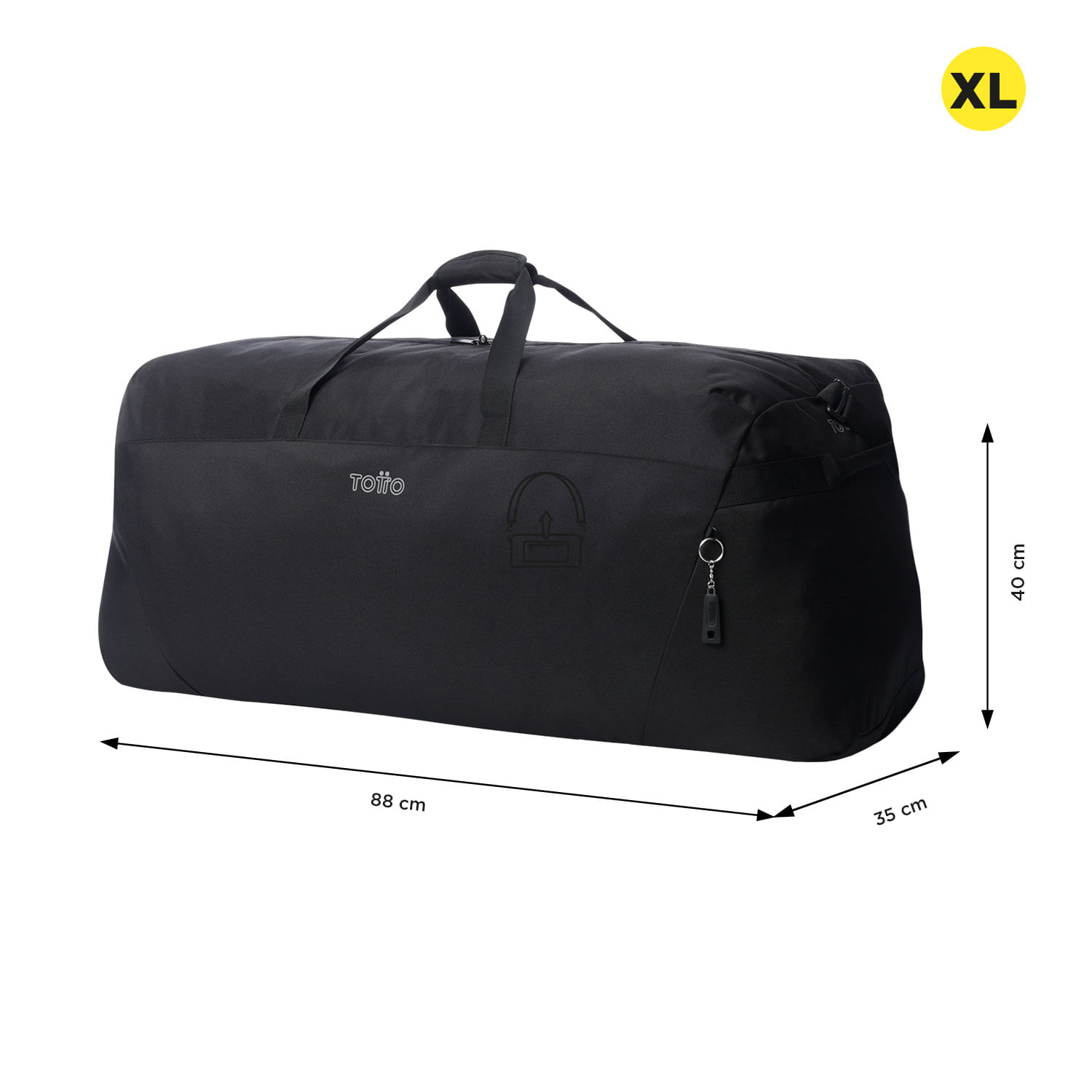 Tula de viaje Active Pro Xl Negra