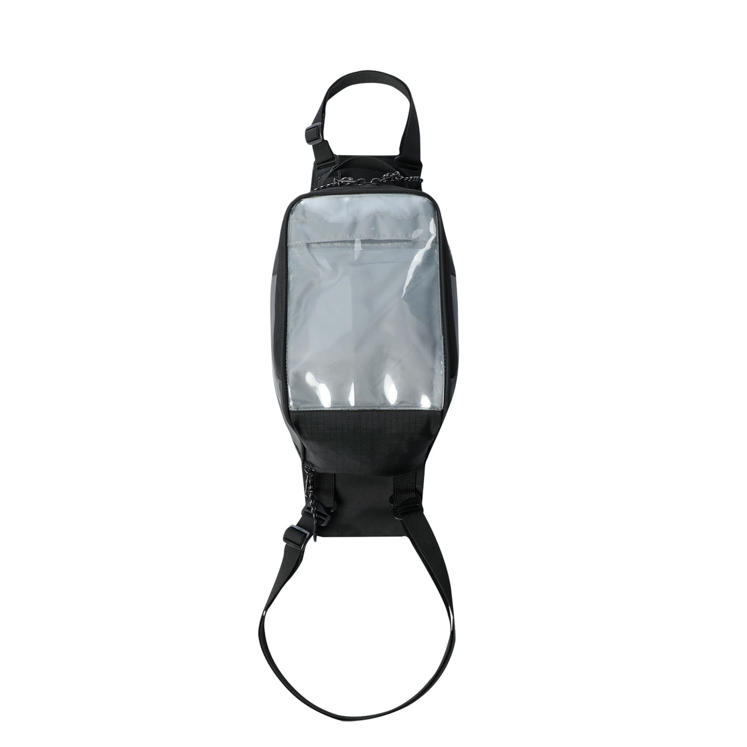 Tank Bag Ridder para Moto Negro con Reflectivo Totto