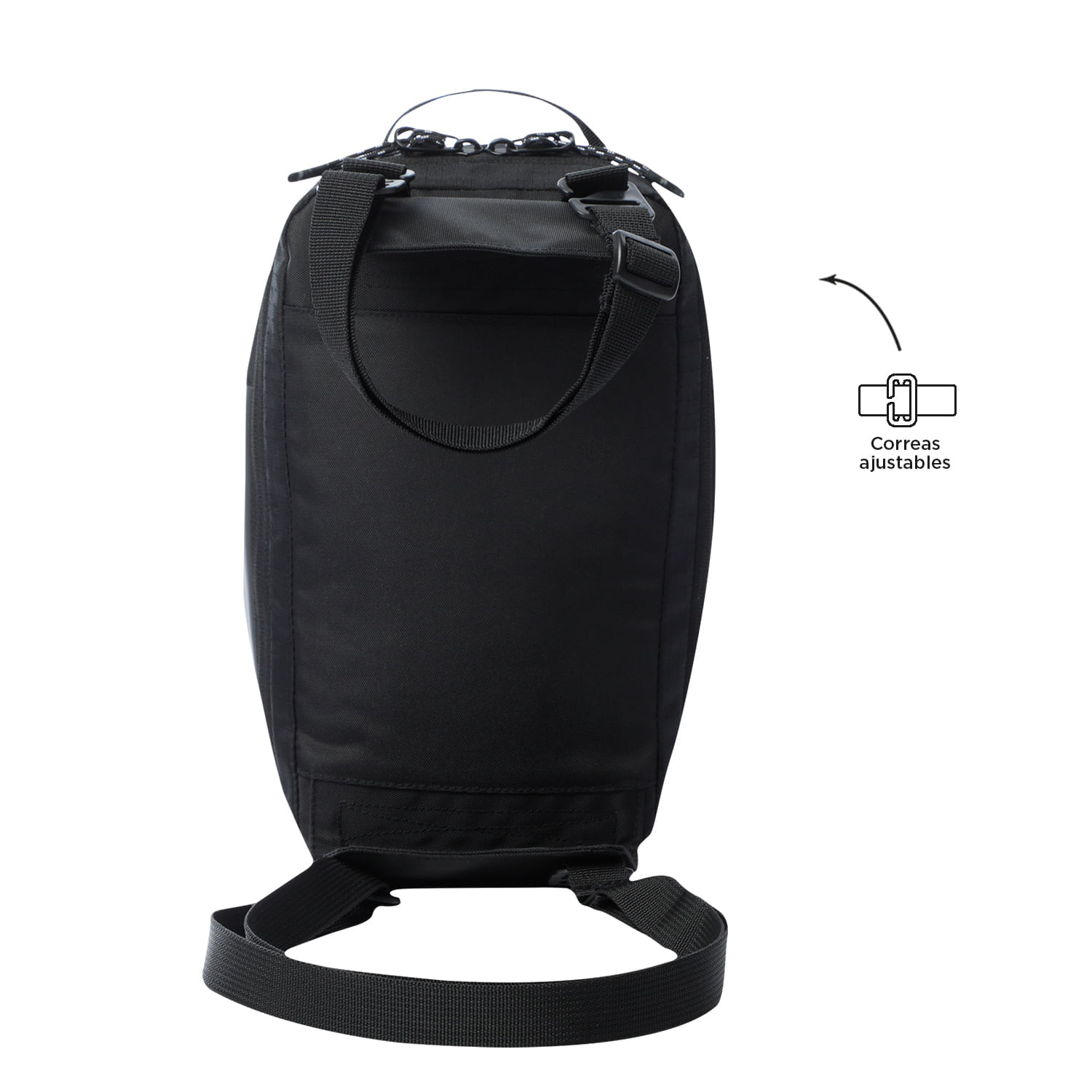 Tank Bag Ridder para Moto Negro con Reflectivo Totto