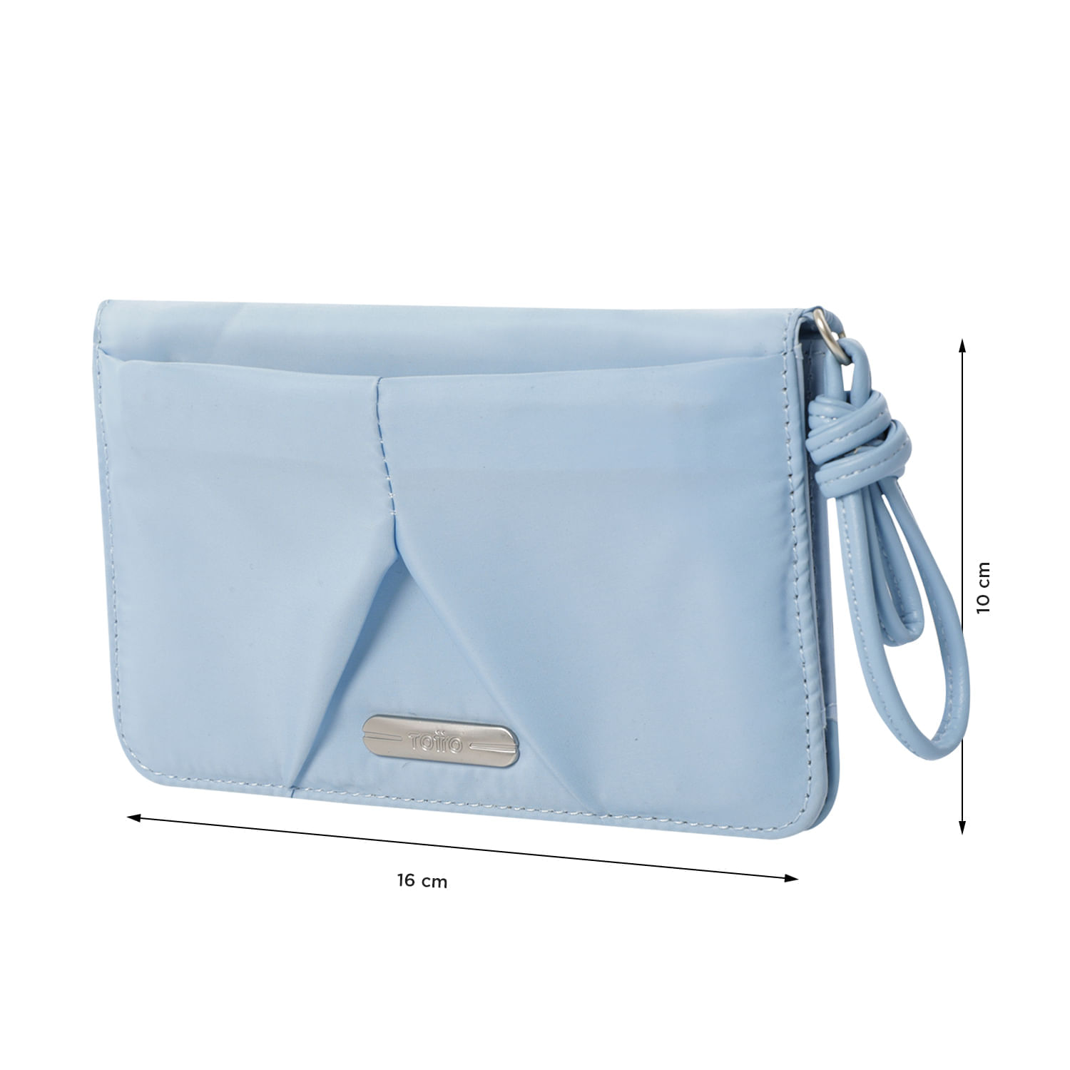 Billetera Talic con RFID Blocker Azul Mujer Totto