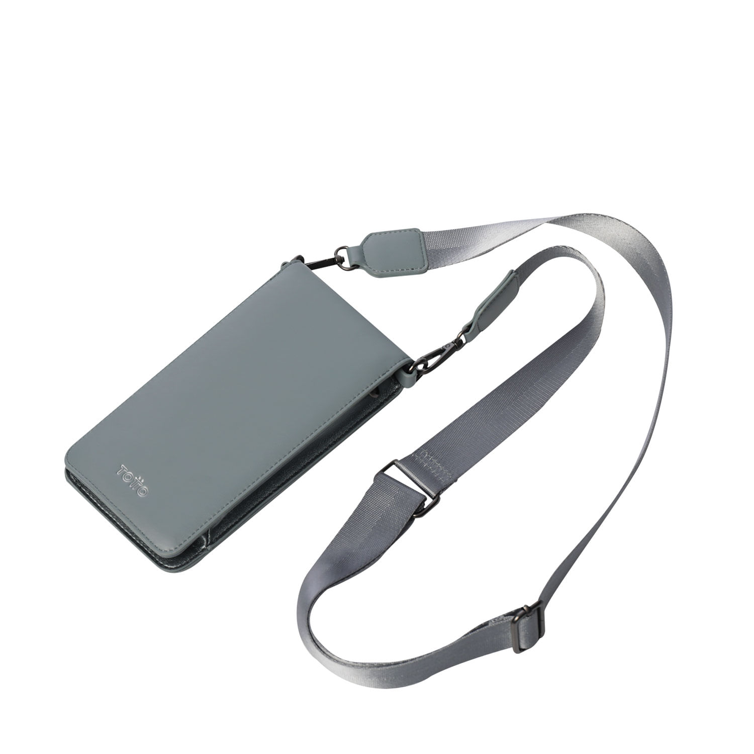 Portacelular Style con RFID Blocker Gris Totto