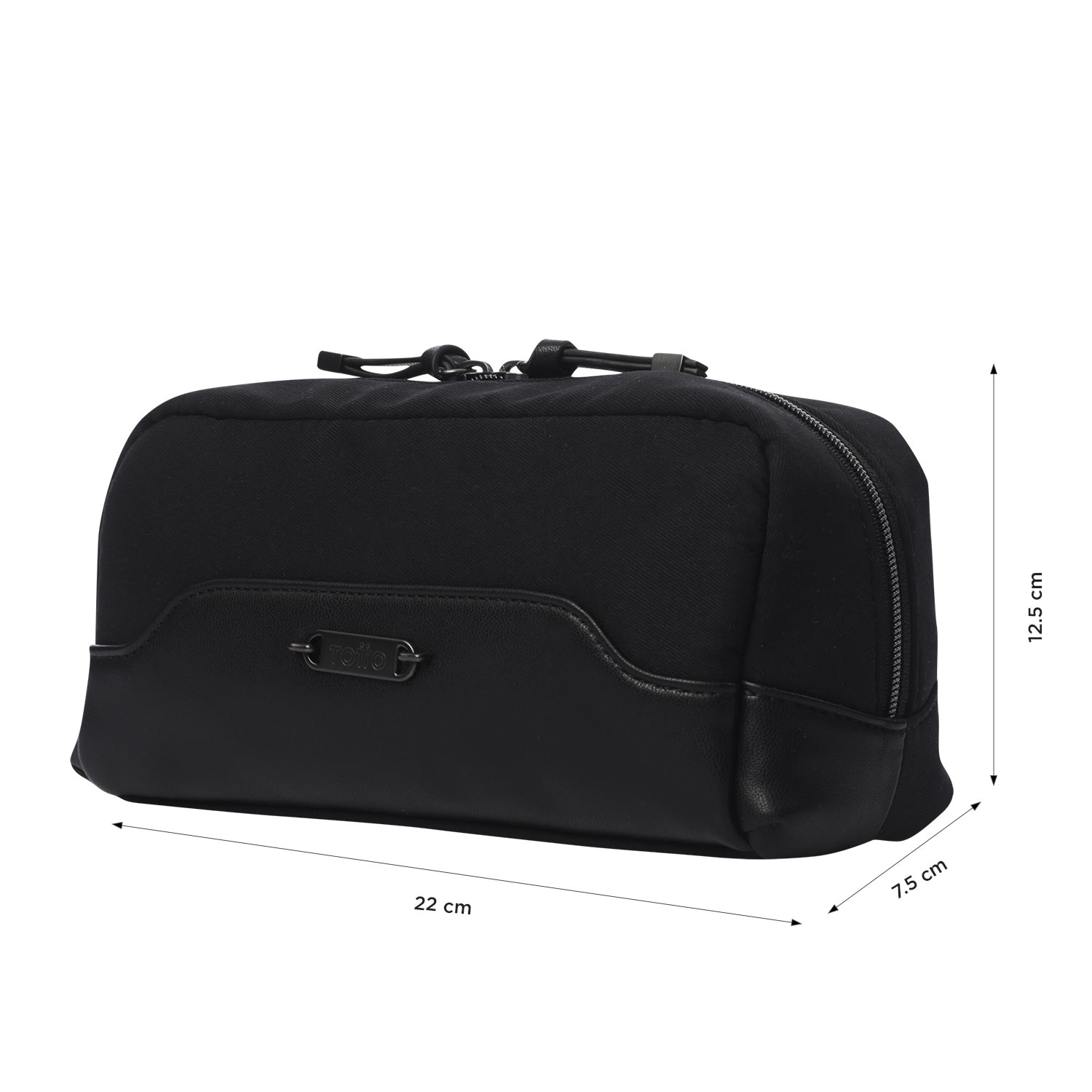 Cosmetiquera Multiuso Toscana Negra Mujer Totto