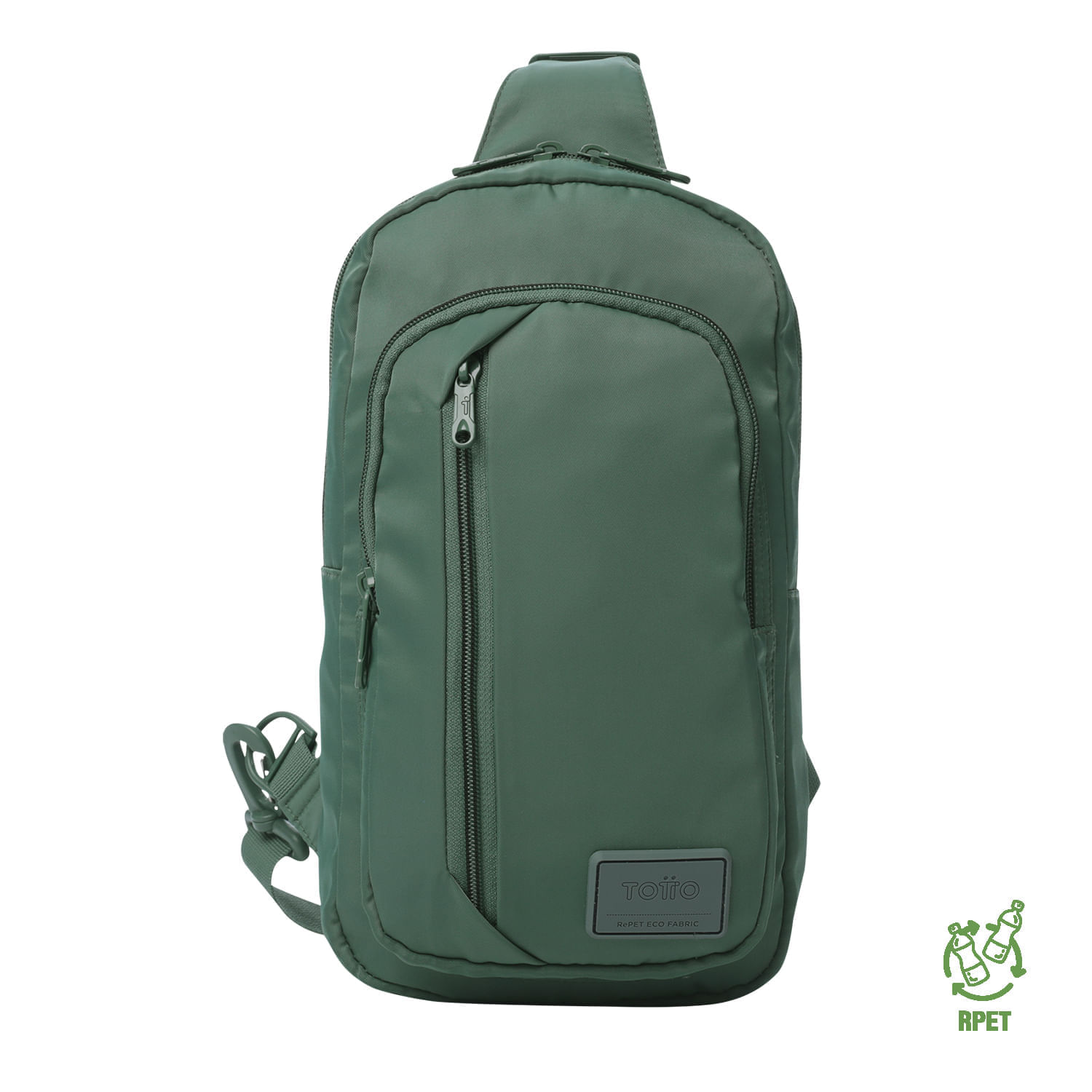 Bolso Manos Libres para Hombre Tracer Verde Totto