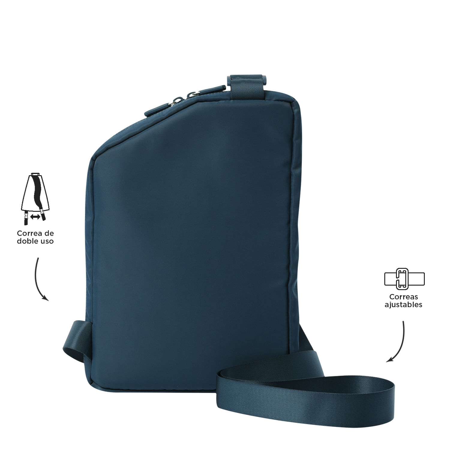 Bolso para Hombre Ttb Mediano Porta Tablet 10