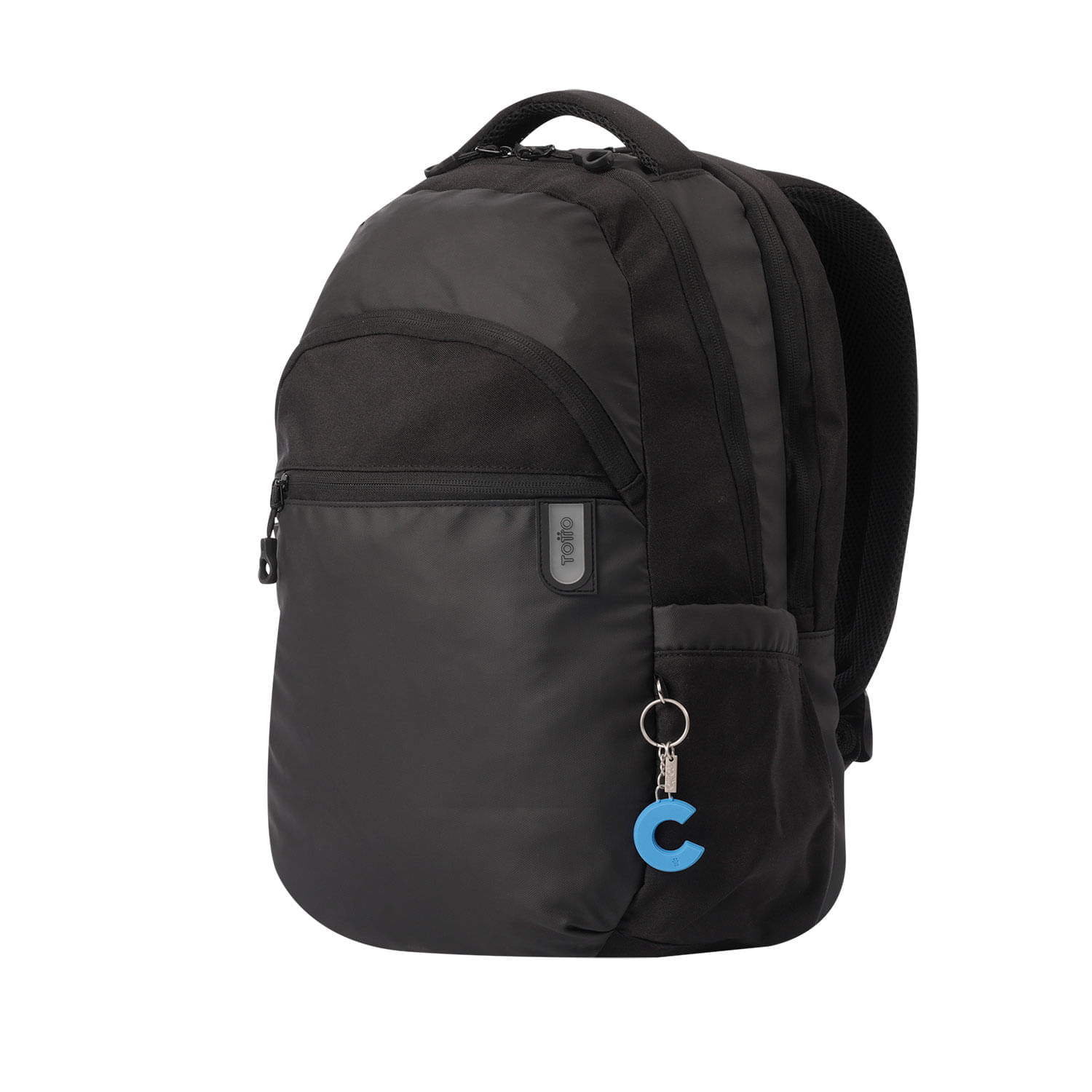 Llavero de Goma Abc color Azul Totto