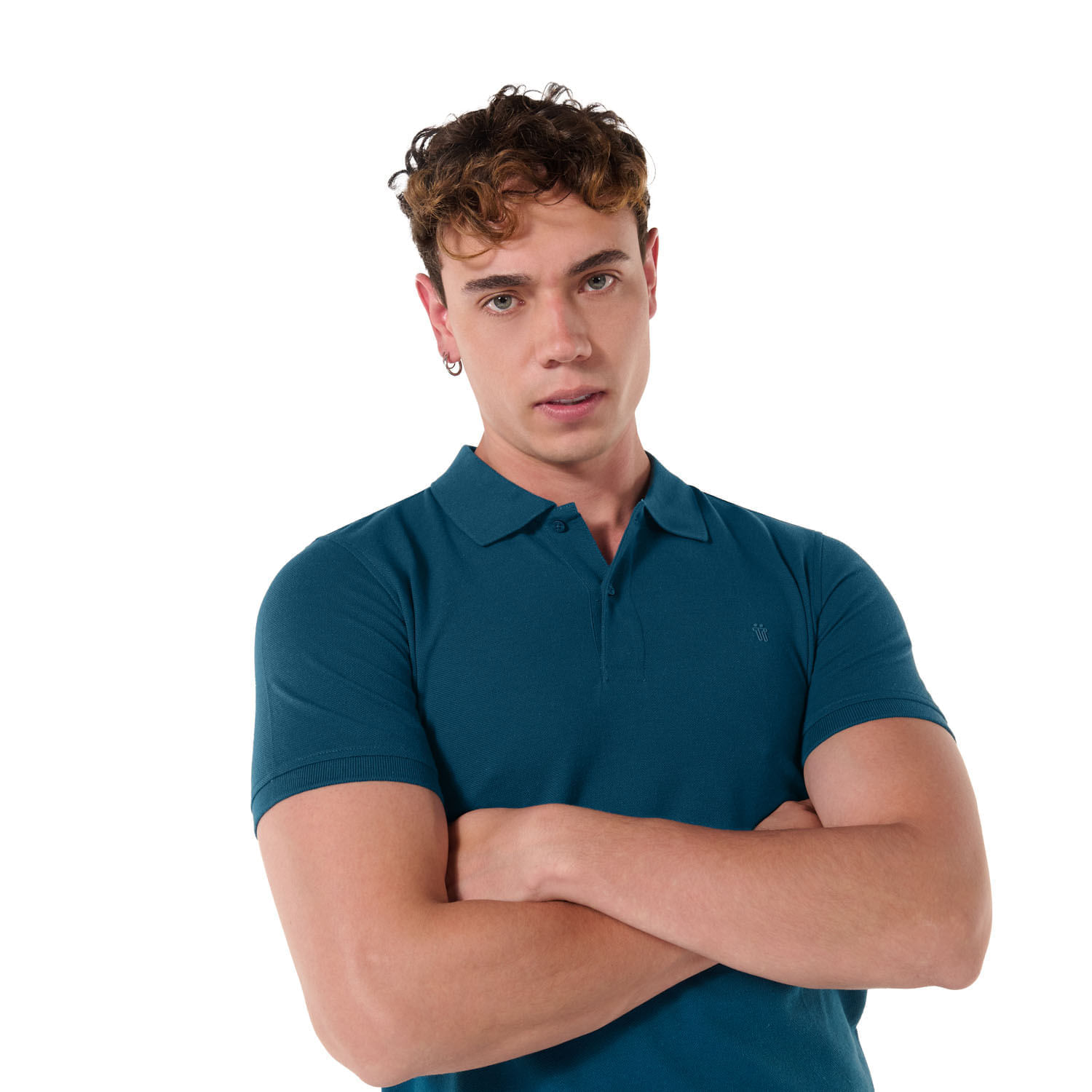 Polo Hombre Playera Tipo Polo Sin Botones Camisa Tipo Polo Spencer