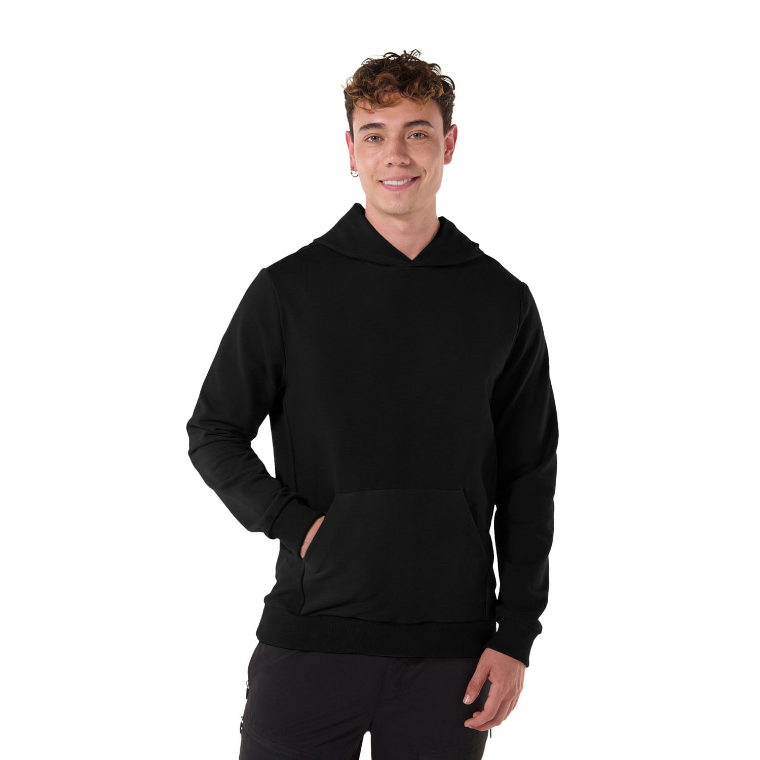 Buzo Sudadera Negra Hombre H&m Sudadera Formula Regular Fit - Main Image