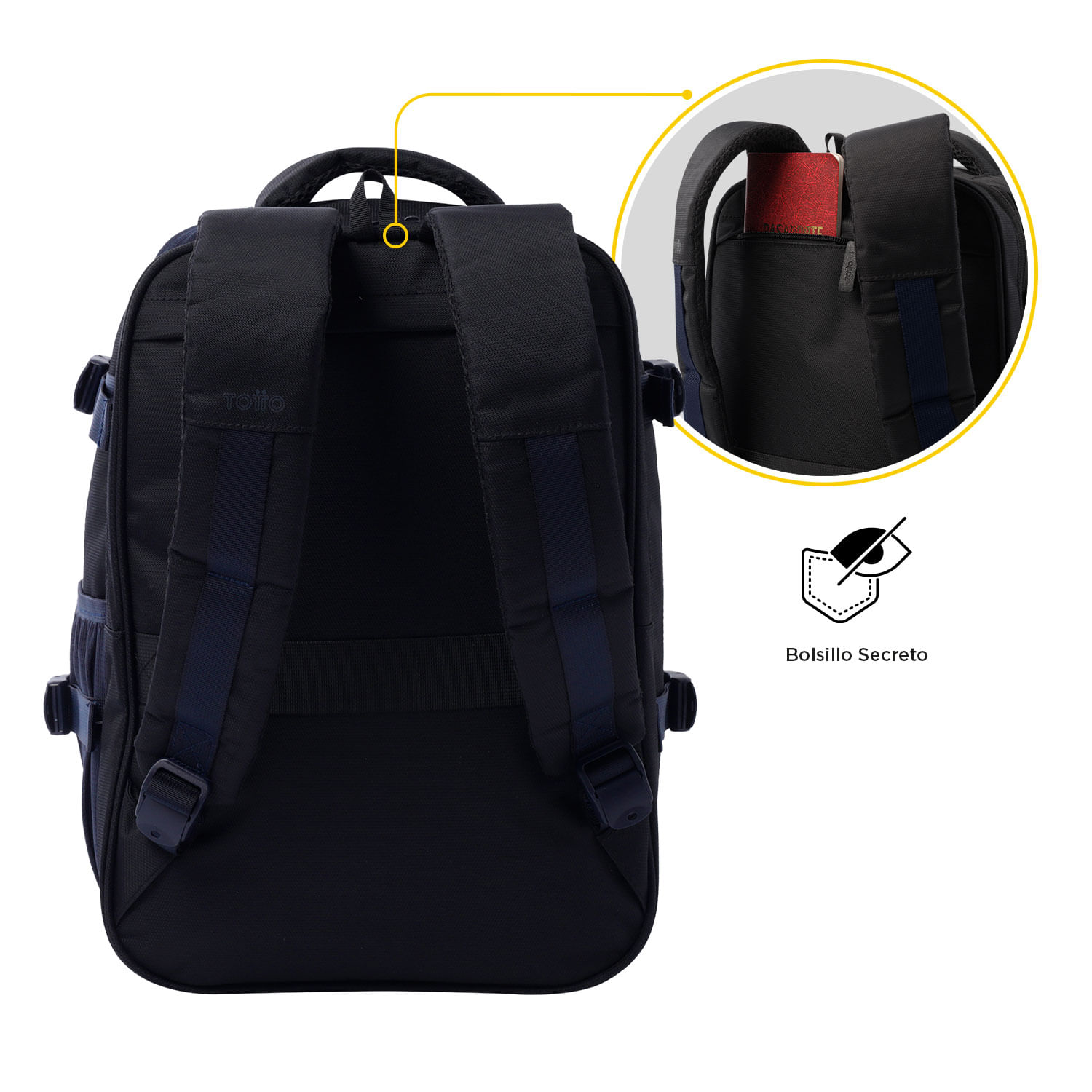 Morral de Viaje Trip Azul Maleta Artículo Personal