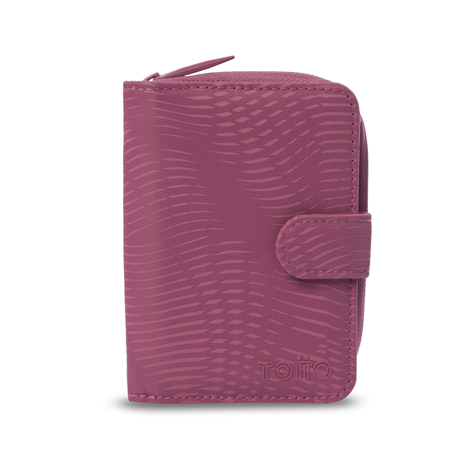 Cartera Billetera Caballero Totto Meeting Negra Con Cadena