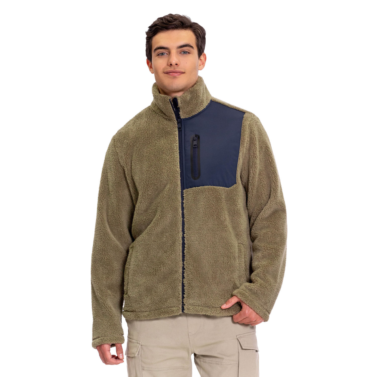 Buzo Sherpa para Hombre Marquez Beige Totto