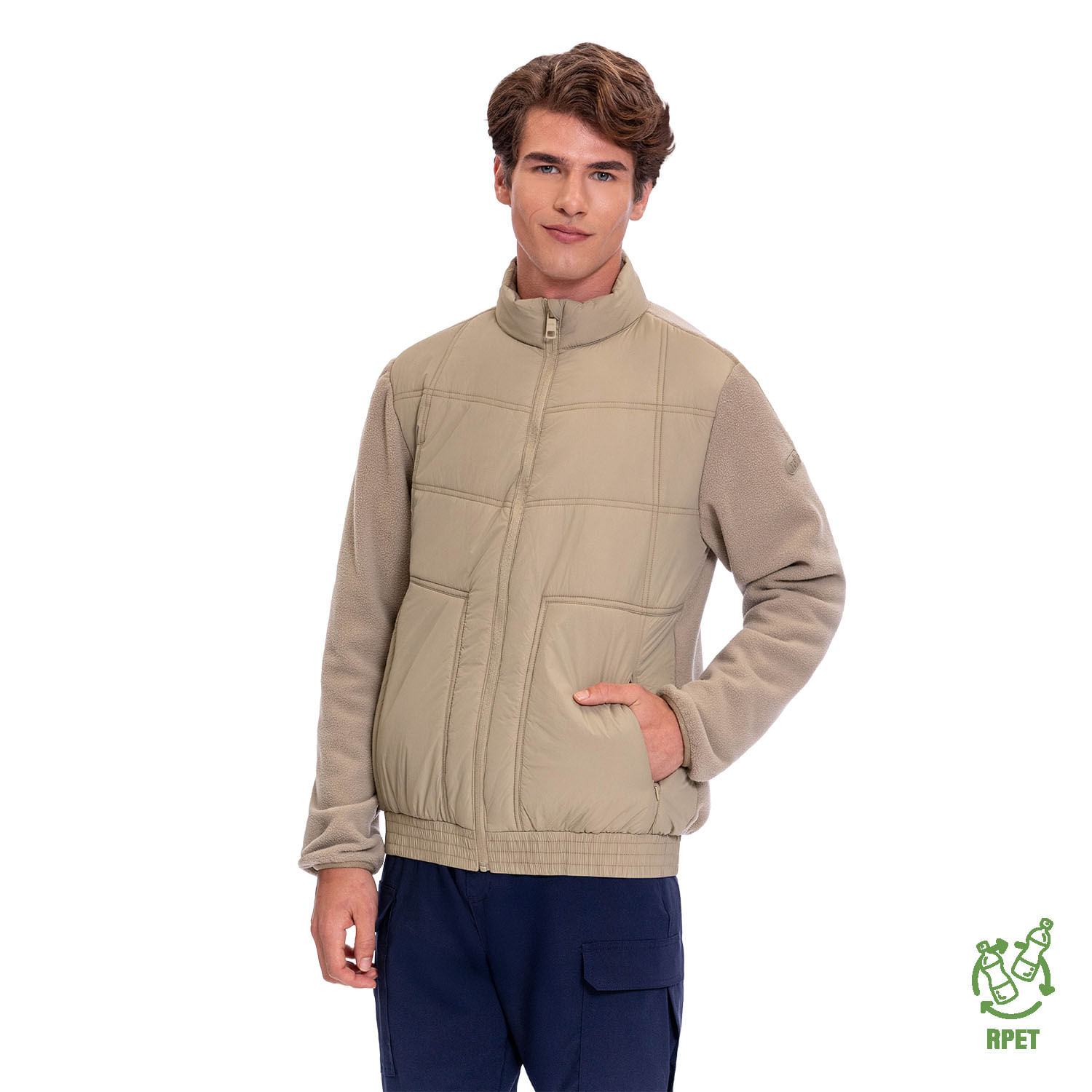 Chaqueta para Hombre Acolchada Jetty Xxl Gris Totto