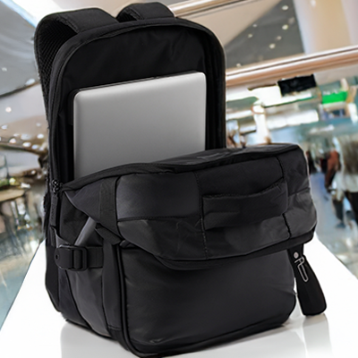 Morral trip bolsillo laptop y documentos
