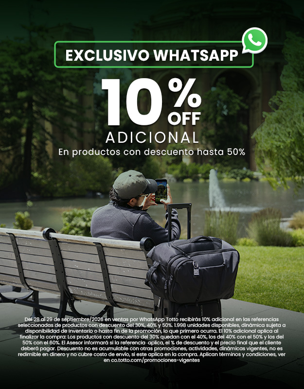 10% OFF Adicional - Dcto Exclusivo de WhatsApp