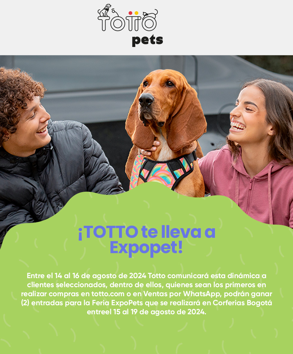 TOTTO TE LLEVA A EXPOPET