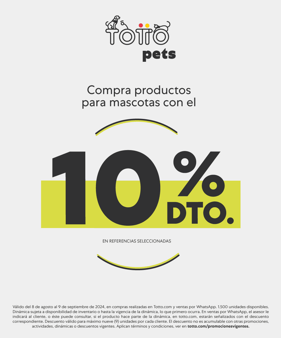 Compra productos para mascotas con el 10% off