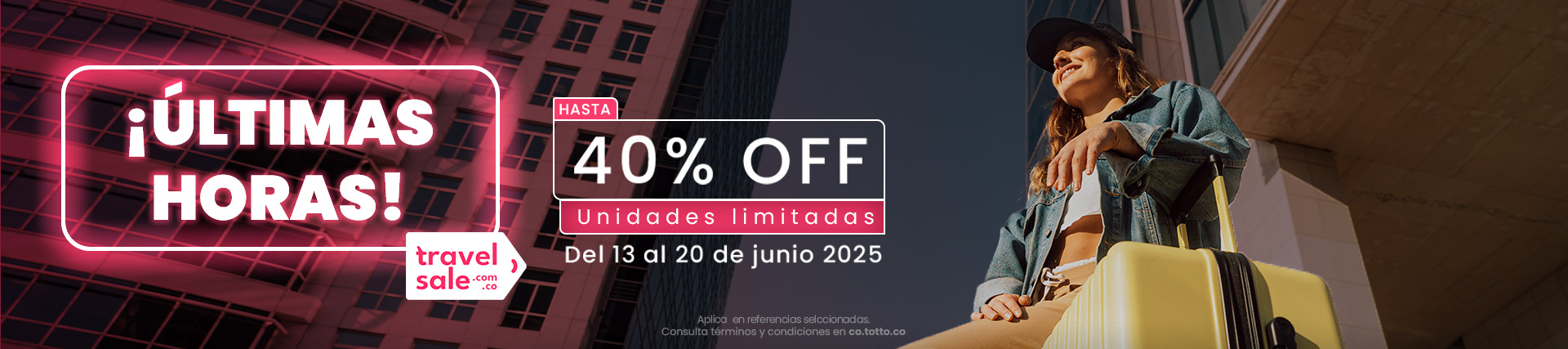 Travel Sale | Totto Colombia