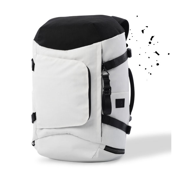 Morral Commute White cool y versátil