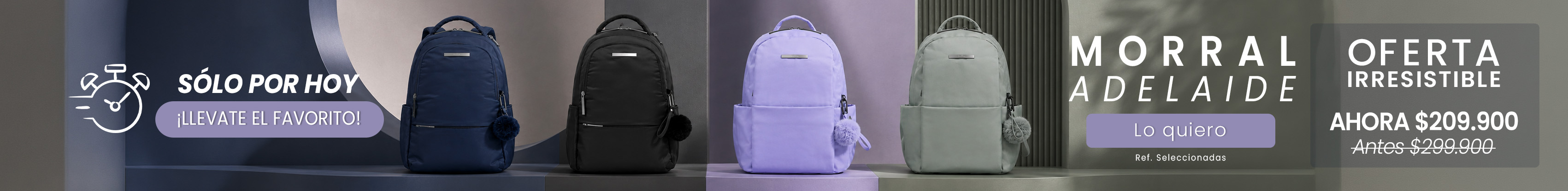 Maletas de viaje hasta el 30% off