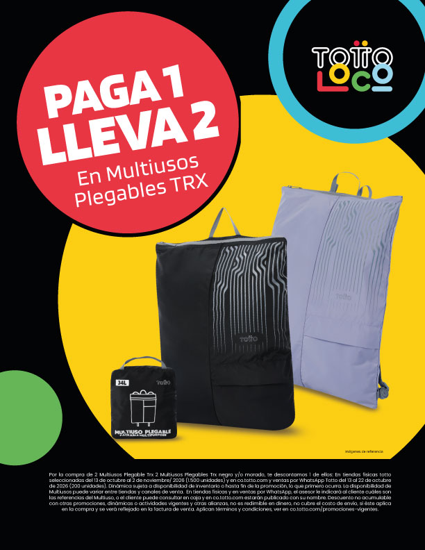 Paga 1 lleva 2 - Totto Loco